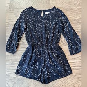 Navy abercrombie kids romper